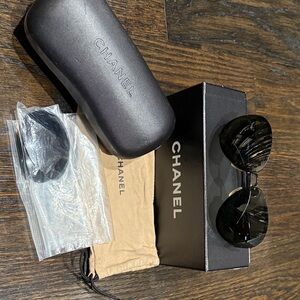 Chanel Black Sunglasses for Women